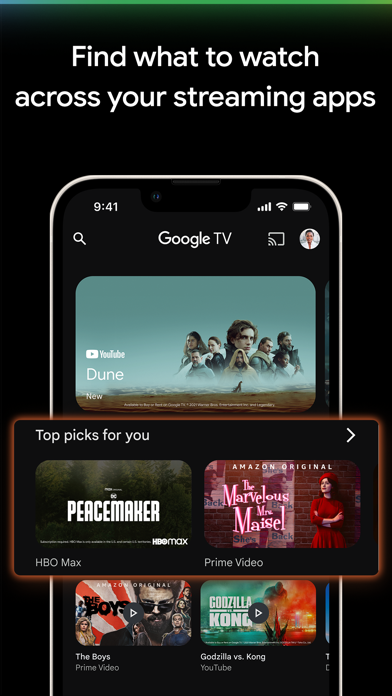 Google TV: Film ve TV İzleyin Resimleri