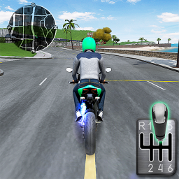 Android Moto Traffic Race 2 ikonu