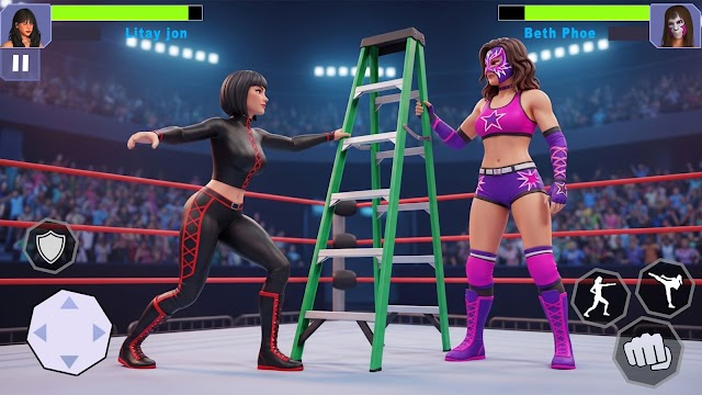 Bad Girls Wrestling Game Resimleri