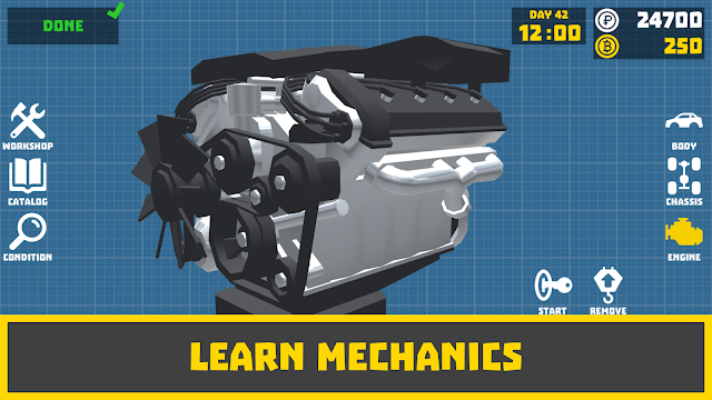 Retro Garage - Car Mechanic Resimleri