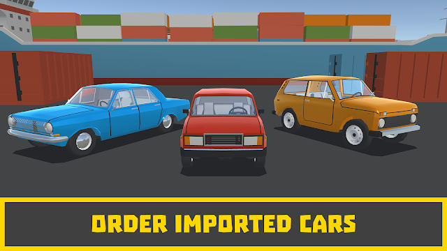 Retro Garage - Car Mechanic Resimleri
