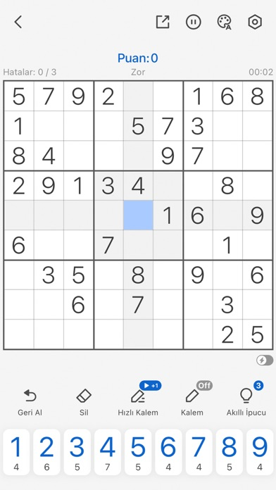 Sudoku - Klasik Sudoku Resimleri