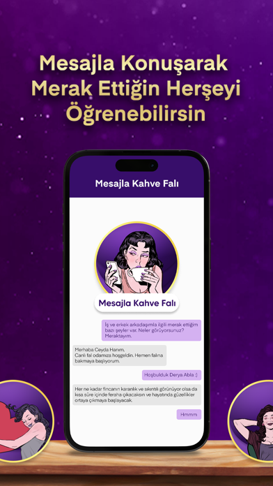 Derya Abla Kahve Falı Resimleri