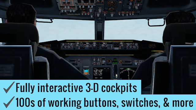 X-Plane Flight Simulator Resimleri