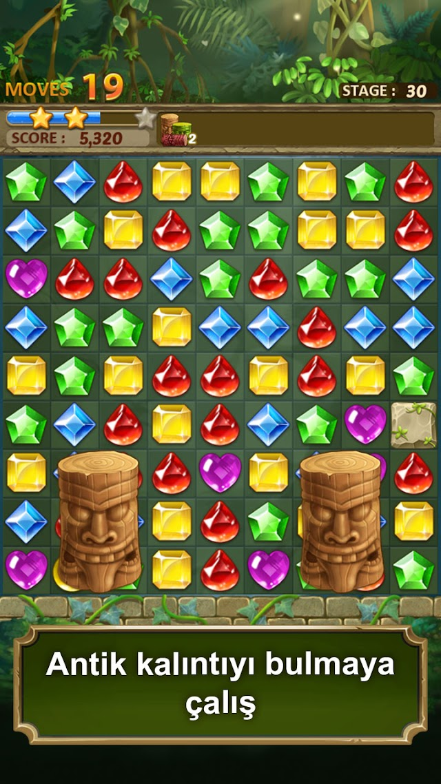 Jewels Jungle : Match 3 Puzzle Resimleri