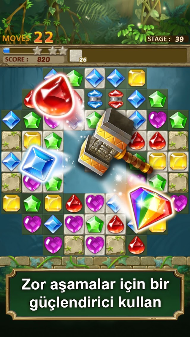 Jewels Jungle : Match 3 Puzzle Resimleri