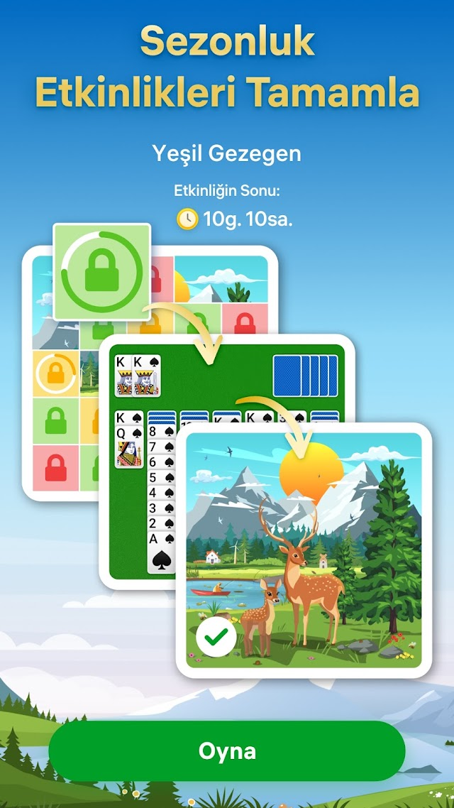 Spider Solitaire Resimleri