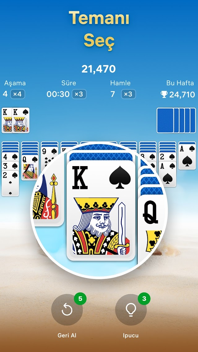 Spider Solitaire Resimleri