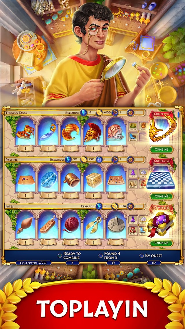 Jewels of Rome 3'lü eşleştirme Resimleri