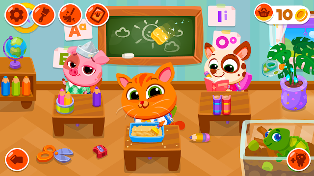 Bubbu School – Tatlı Hayvanlar Resimleri
