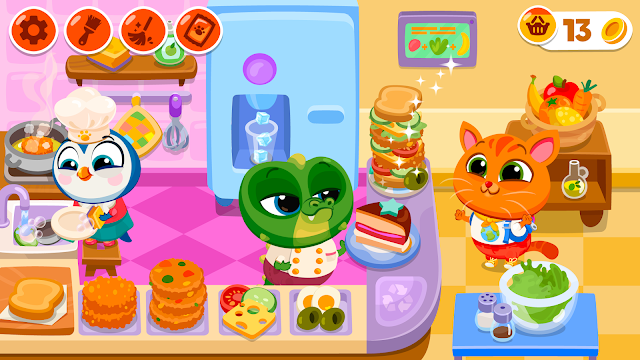 Bubbu School – Tatlı Hayvanlar Resimleri