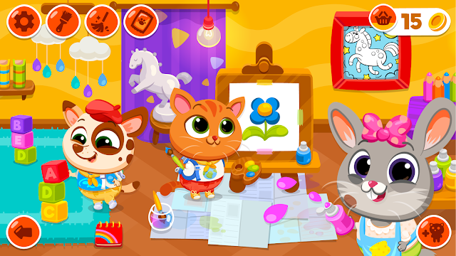 Bubbu School – Tatlı Hayvanlar Resimleri