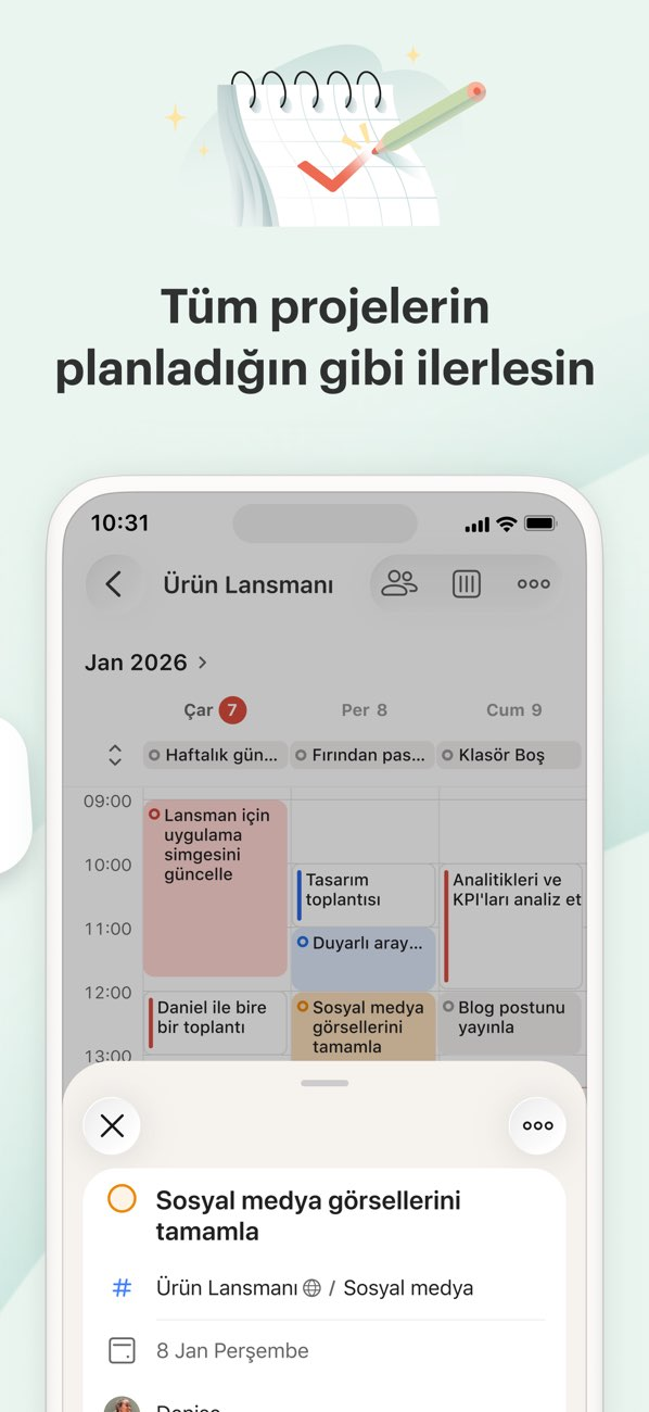 Todoist: To do list ve Takvim Resimleri