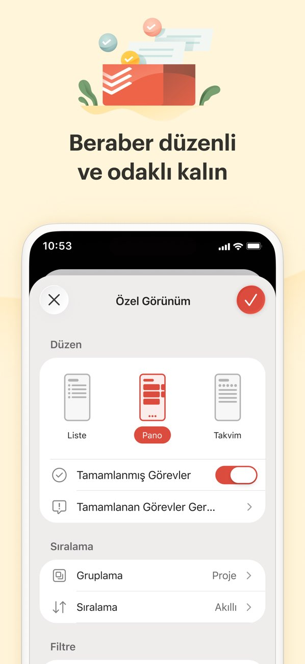 Todoist: To do list ve Takvim Resimleri