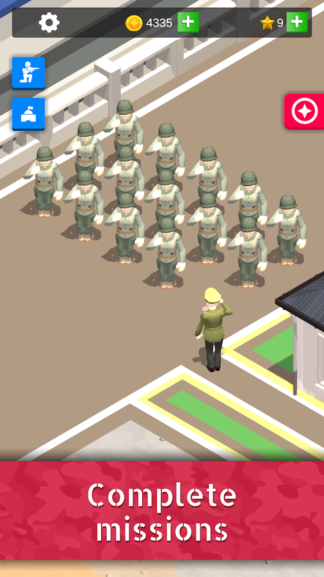 Idle Army Base: Tycoon Game Resimleri