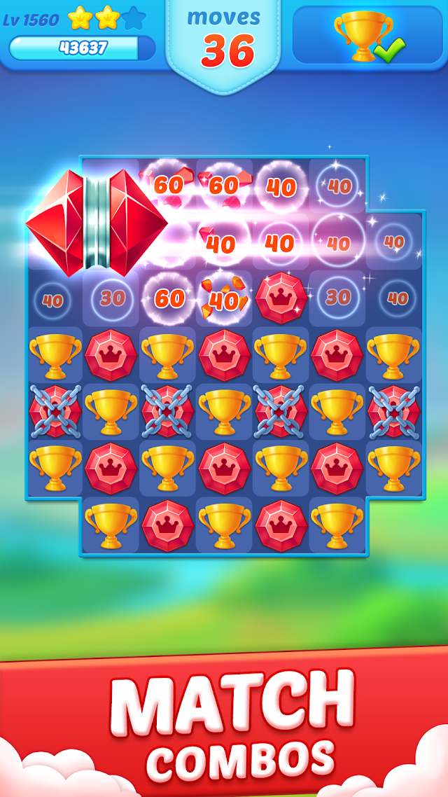 Jewel Crush™ - Match 3 Legend Resimleri