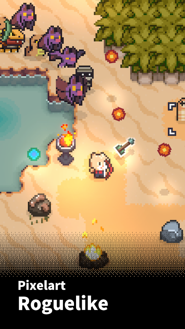 The Way Home: Pixel Roguelike Resimleri