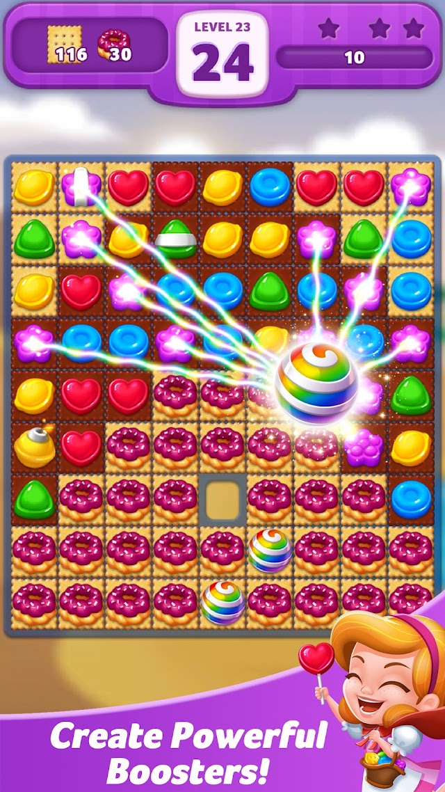 Lollipop: Sweet Taste Match 3 Resimleri