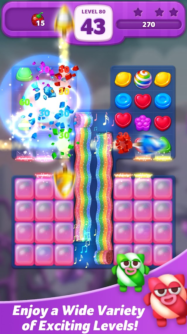 Lollipop: Sweet Taste Match 3 Resimleri
