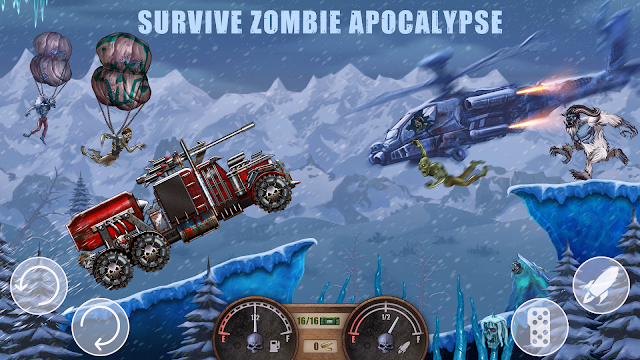 Zombie Hill Racing: Earn Climb Resimleri