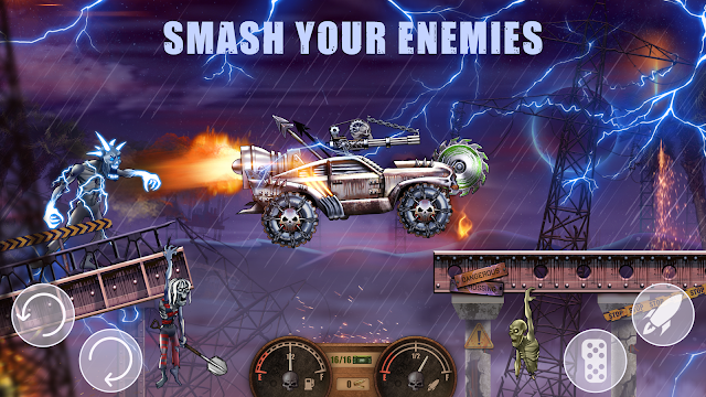 Zombie Hill Racing: Earn Climb Resimleri