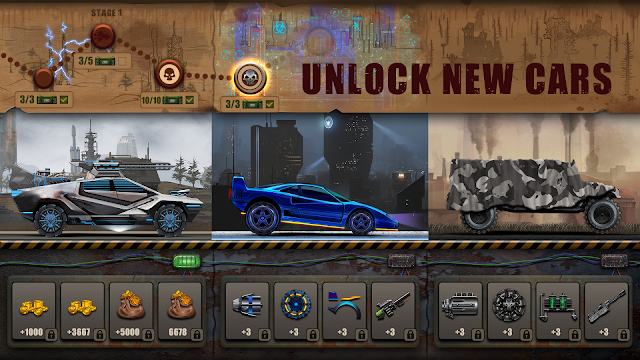 Zombie Hill Racing: Earn Climb Resimleri