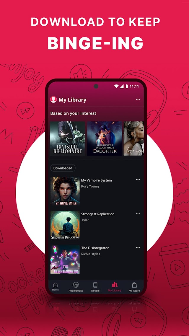 Pocket FM: Audio Series Resimleri