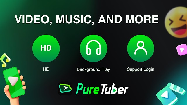 Pure Tuber: Video & MP3 Player Resimleri