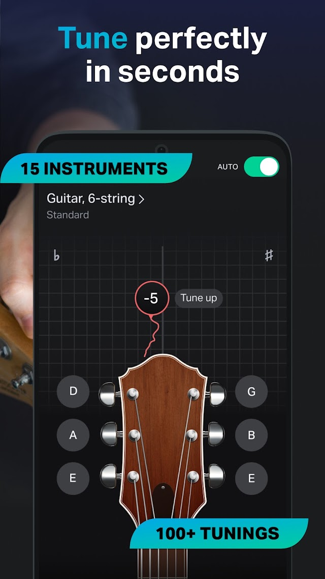 GuitarTuna: Tune & Play Guitar Resimleri