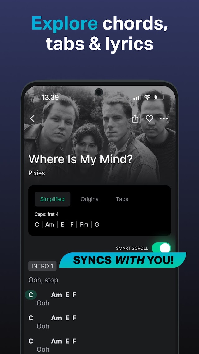 GuitarTuna: Tune & Play Guitar Resimleri