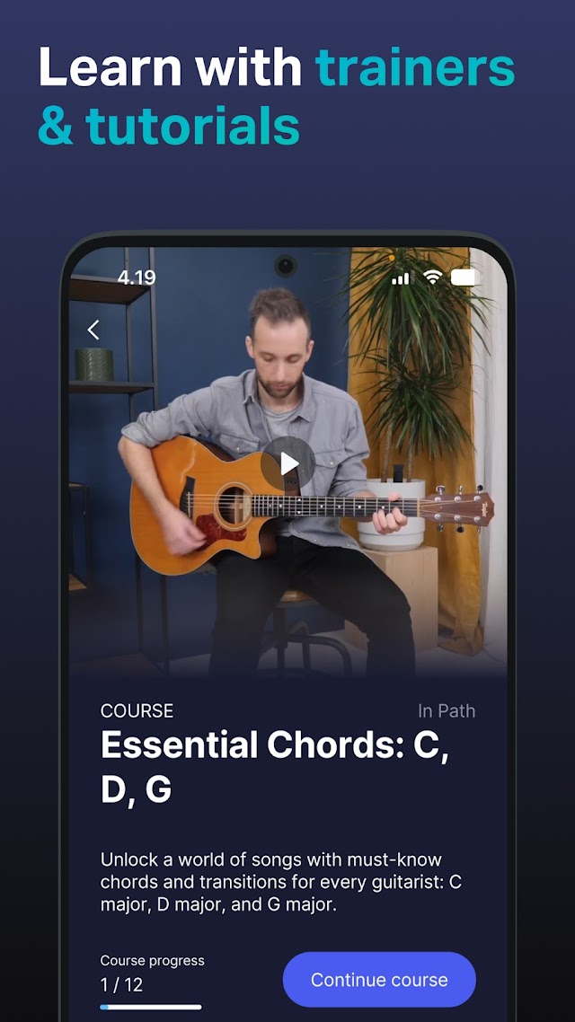 GuitarTuna: Tune & Play Guitar Resimleri