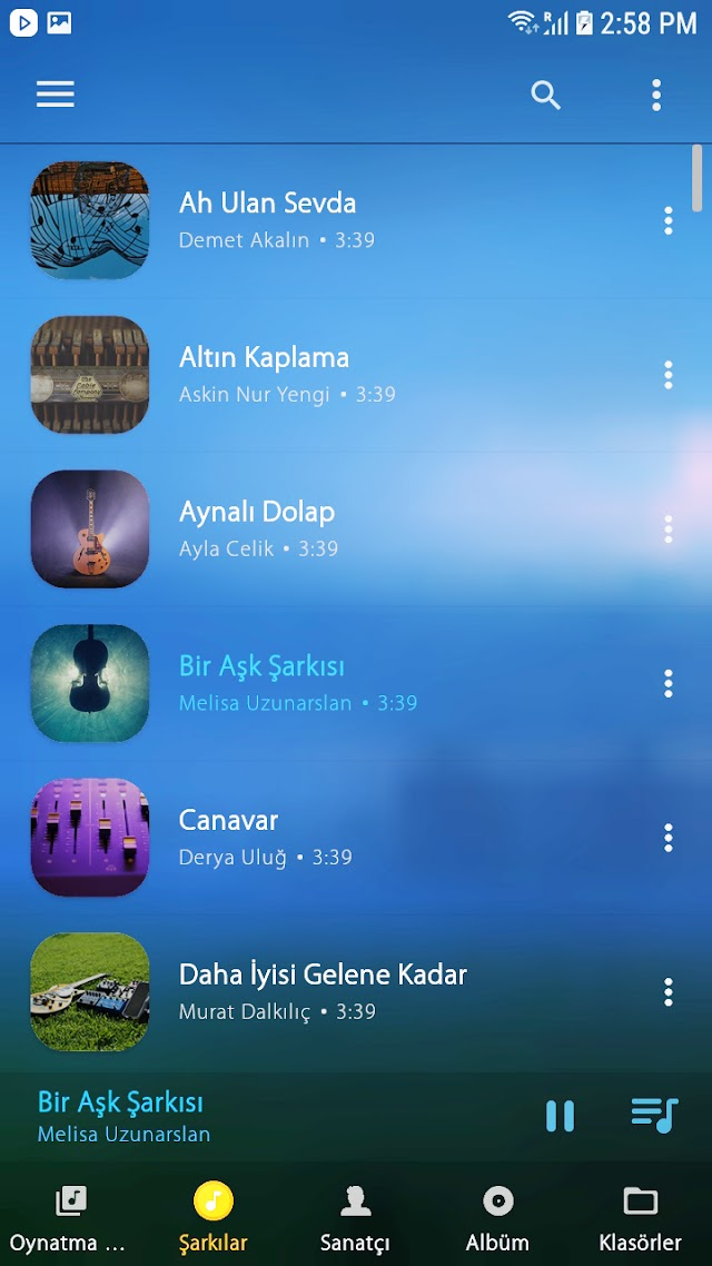 Music Player Resimleri