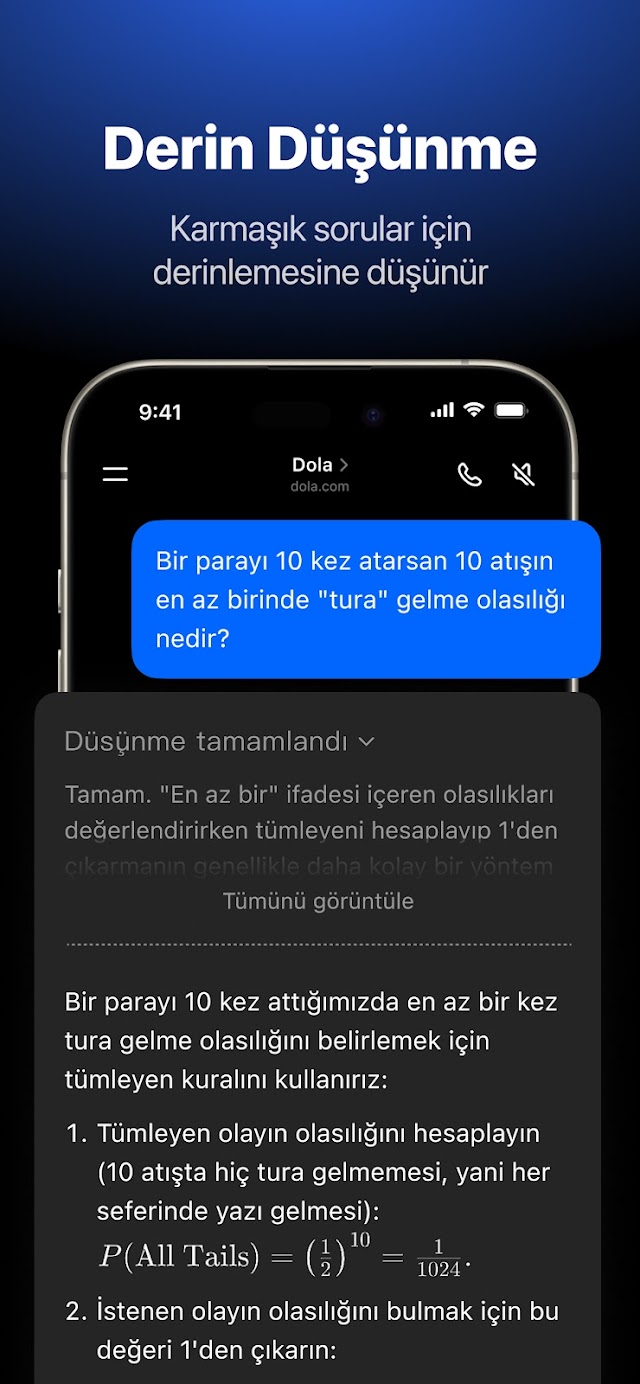 Dola: Akıllı AI Asistanı Resimleri