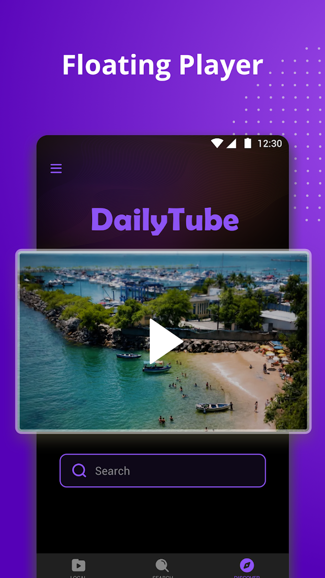 DailyTube - Media Player Resimleri