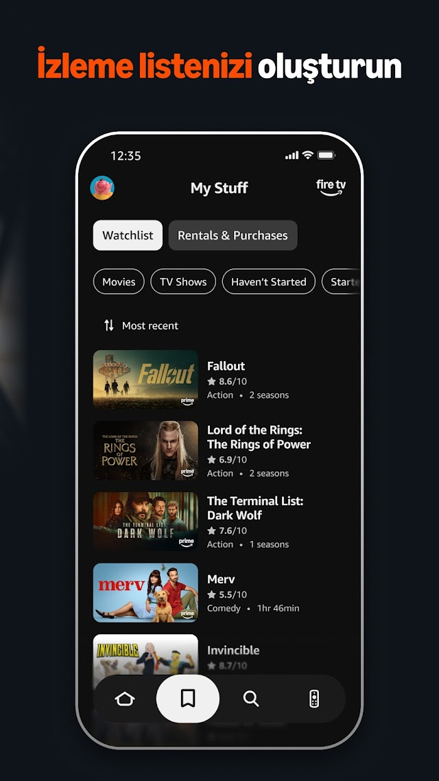 Amazon Fire TV Resimleri