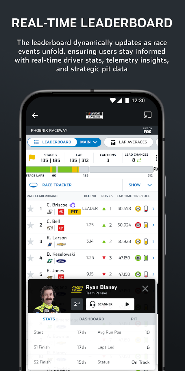 NASCAR MOBILE Resimleri