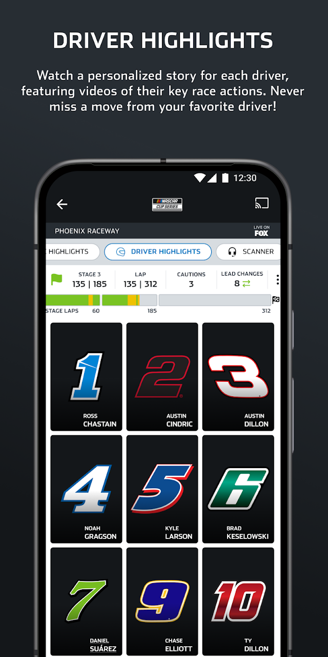 NASCAR MOBILE Resimleri