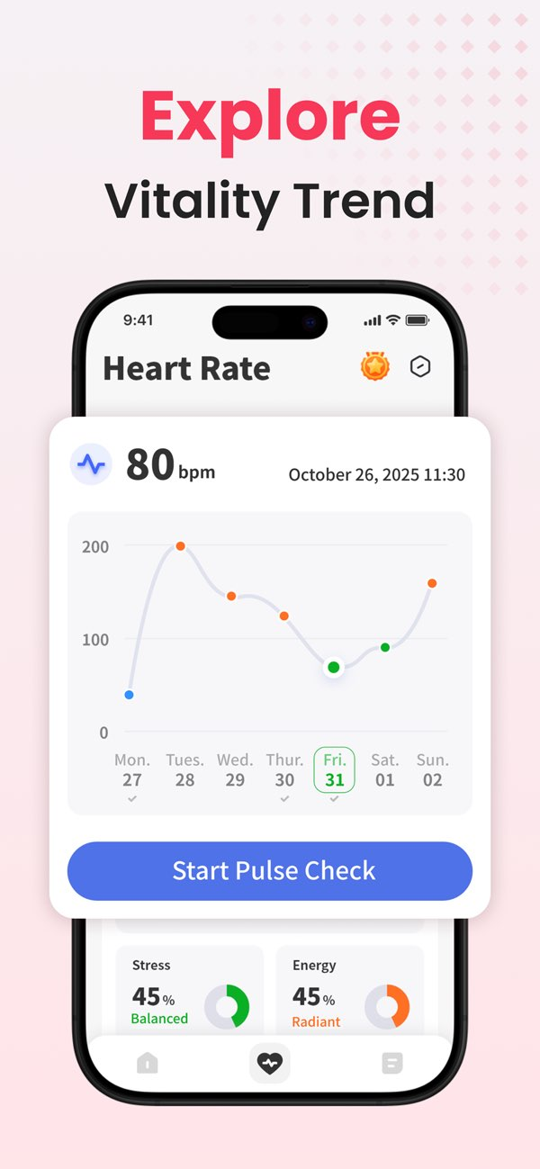 Health Tracker - Heart Rate Resimleri