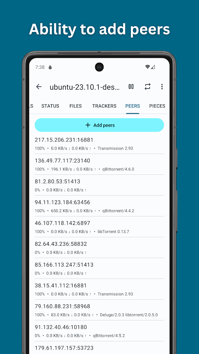 Flud - Torrent İstemcisi Resimleri