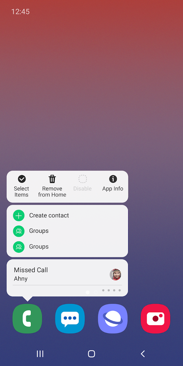 Samsung Experience Ana Ekranı Resimleri