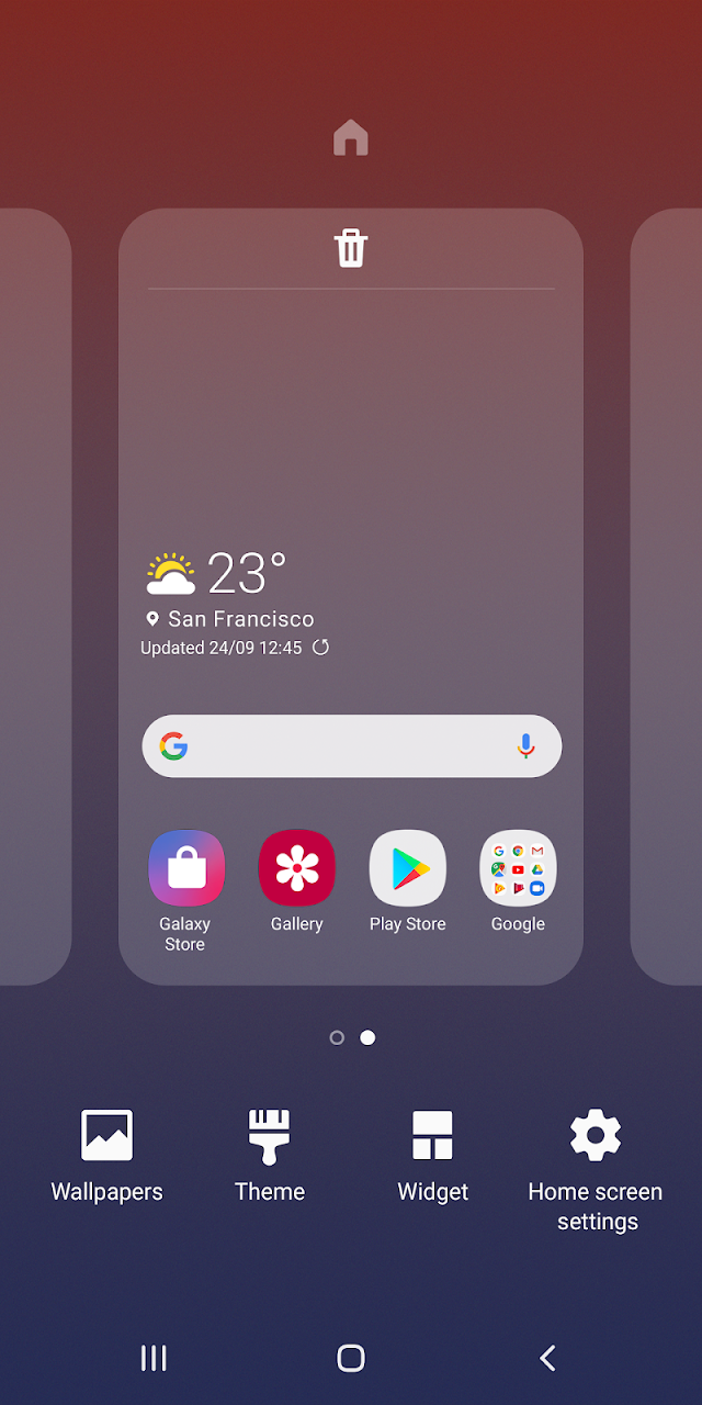 Samsung Experience Ana Ekranı Resimleri
