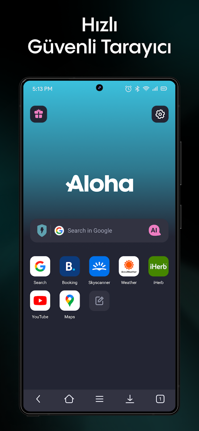 Aloha Browser (Beta) Resimleri