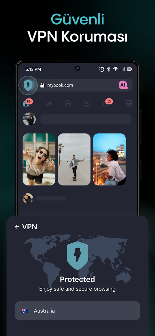 Aloha Browser (Beta) Resimleri