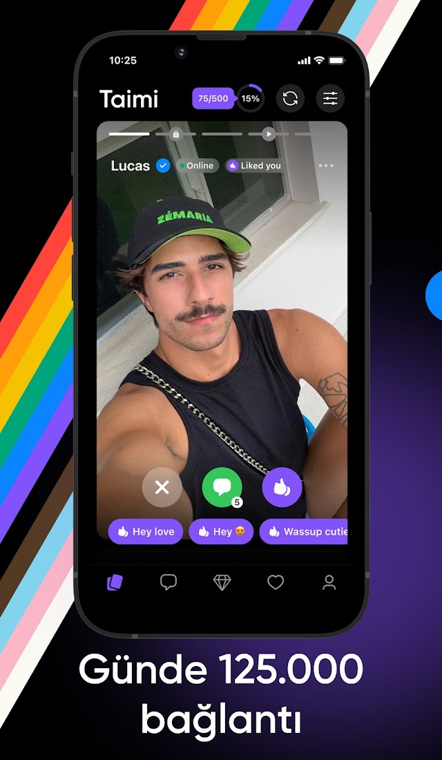 Taimi: Kolay Arkadaşlık LGBTQ+ Resimleri
