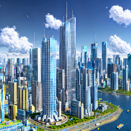 Android Designer City: building game ikonu
