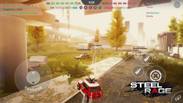 Steel Rage: Mech Cars PvP War Resimleri