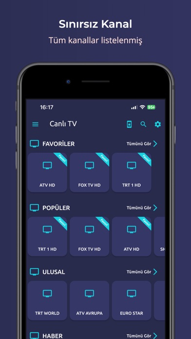 Mobil Canlı TV Resimleri