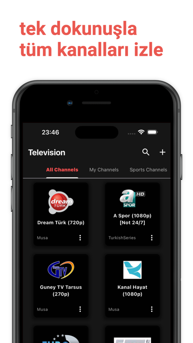 Televizyon- AI Canlı TV, IPTV Resimleri