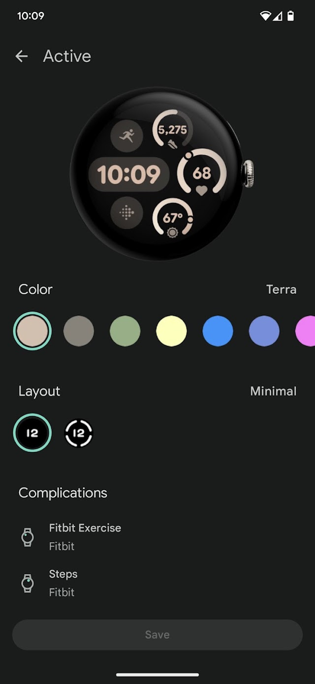 Google Pixel Watch Resimleri