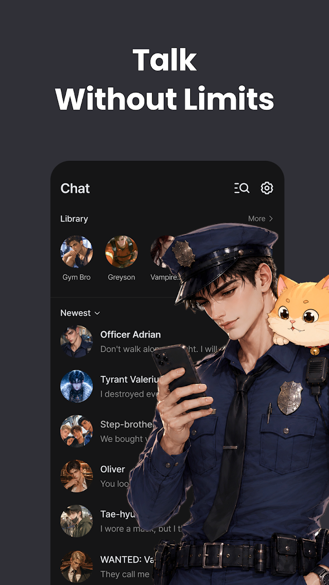 zeta: AI Chat, Story, Play Resimleri